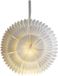 Star Trading Frost lampion / abat-jour - papier - blanc - D 50 cm