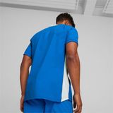 Puma Team Cup Shirt Korte Mouw Heren - Electric Blue Lemonade