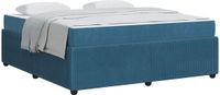 vidaXL Bedframe Blauw 180 x 200 cm Stof
