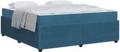 vidaXL Bedframe Blauw 180 x 200 cm Stof