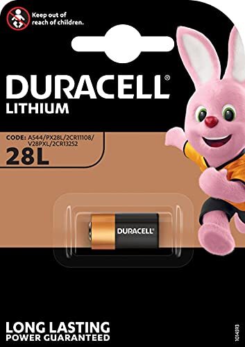 Duracell 28 l krachtige lithiumbatterij (2CR13252) 1 stuk.