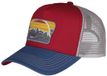 Barts Trucker pet Nelsonsz donkerrood Katoen Unisex
