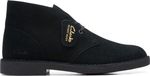 Clarks DESERT BOOT EVO Chaussures à lacets pour homme Noir Daim Taille 42.5