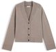 Tommy Hilfiger Dames Vest Wol Donkerbeige M