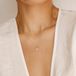 Hey Happiness Zirkonia Bloesem Ketting – Bloem Hanger Dames – 925 Zilver – Verstelbaar 43-48 cm – Zilver