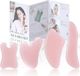 oCreon Chris Guasha massageapparaat, 4 stuks Guasha gezichtsmassageapparaat, Guasha plank voor spa-behandelingen, acupunctuurtherapie en behandeling van triggerpunten