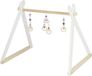 Heimess Houten Baby Gym Oranje-Blauw Verstelbaar 61x57x55cm