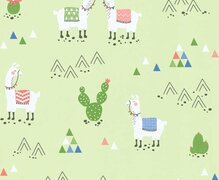 A.S. Création ALPACA BEHANG - Groen - Kinderkamer - AS Creation Boys & Girls 6