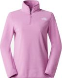 The North Face W GLCR FLC 1/4 ZIP JKT HUSHED LAV