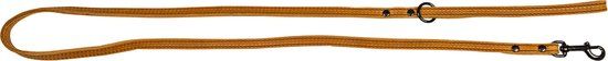 Jack And Vanilla - Black Label Hondenriem - Cognac - 10mm x 120cm