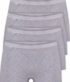 Sloggi 4-pack basic boxershort dames - M - Grijs