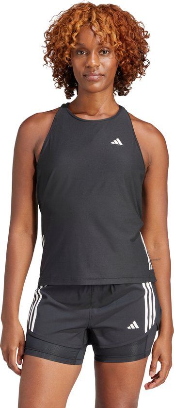 adidas Performance Own The Run Tanktop Dames Zwart L