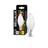 BELLALUX LED lamp, voet: E14, Warm Wit, 2700 K, 3,20 W, vervangt 25 W gloeilamp, ST CLAS B, 6-pak