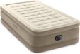 Intex Ultra Plush luchtbed, éénpersoons, 100 x 190 cm, met geïntegreerde elektrische pomp, Fiber Tech technologie