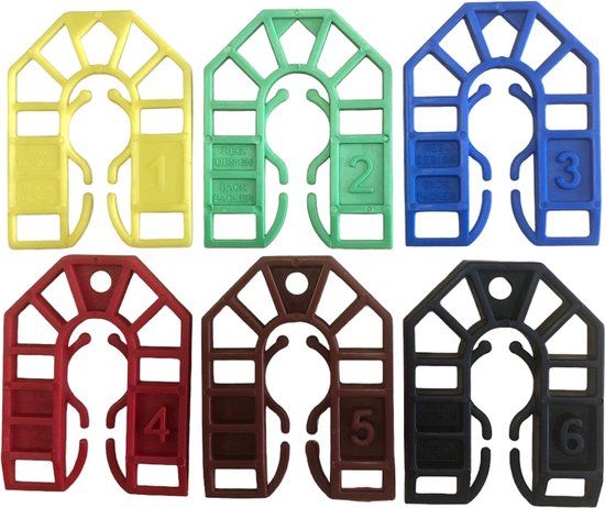 Enzo Broadfix Assorti U-vormige spieën 55 x 43 mm Set van 200