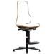 Bimos Frame de la chaise d'atelier Néon, sur patins avec marchepied