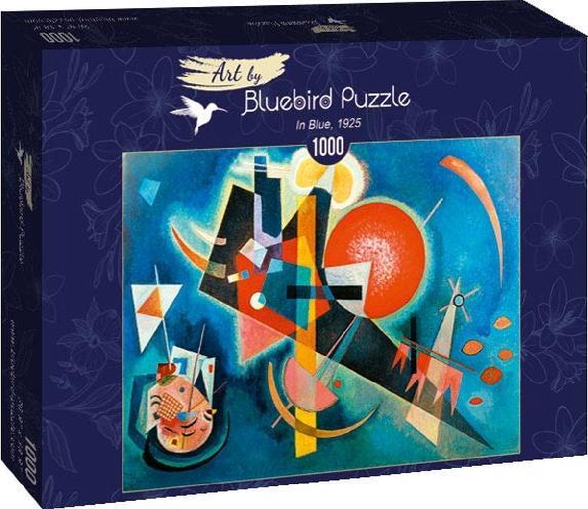 Bluebird Puzzle Wassily Kadinsky - In Blue 1925 1000