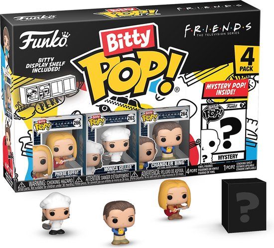 Funko Bitty Pop! Friends - Phoebe 4PK