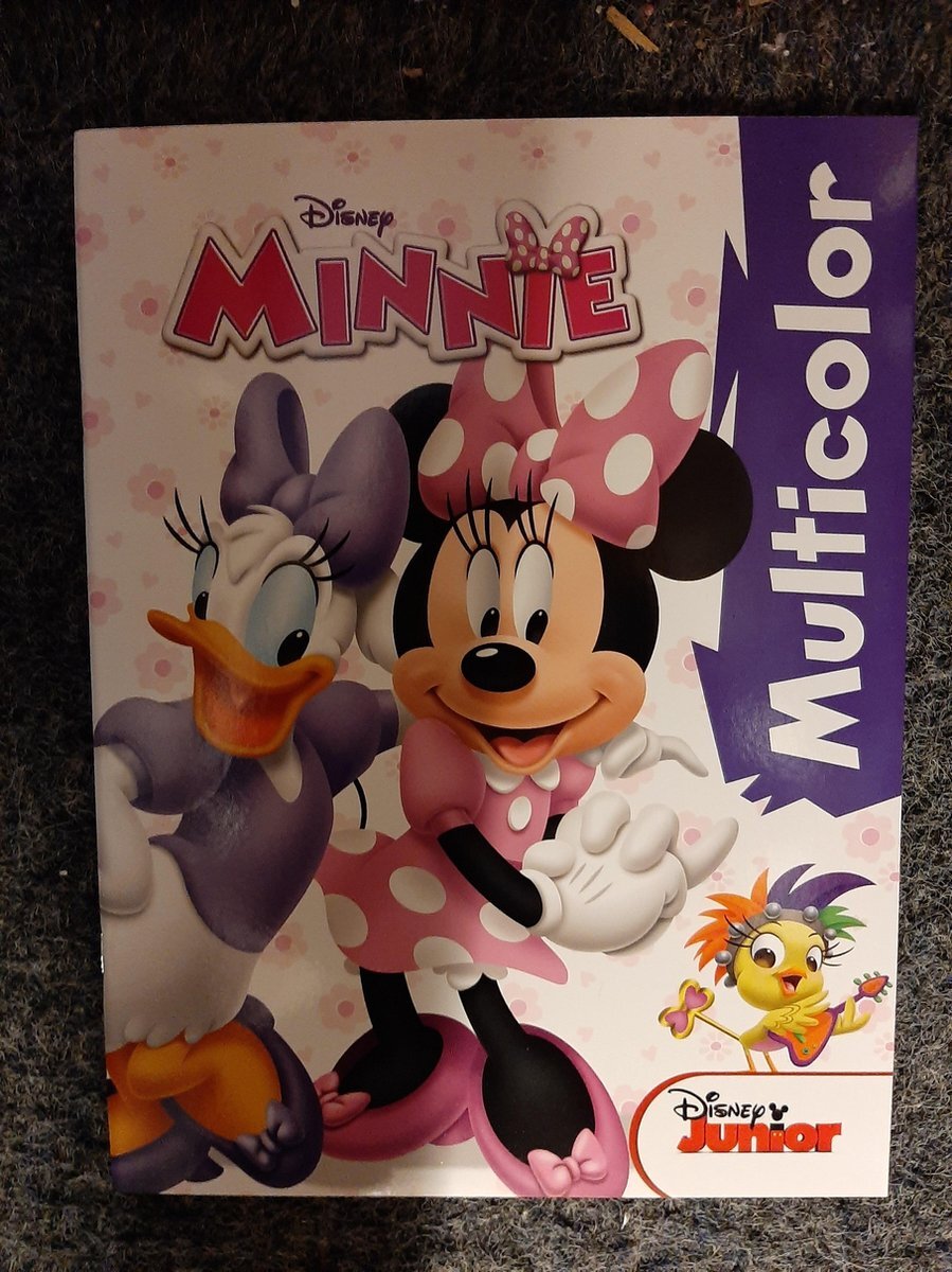 Disney Kleurboek Multicolor Minnie 210 X 297 Mm 32 Kleurplaten