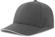 Atlantis Headwear Casquette Liberty Sandwich-S AT684 - DARK GREY/WHITE - Taille unique