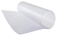 FRANKEN Reserveafdekking voor posterstandaard en posterlijst, beschermfolie voor DIN A3, voor BS0702, ontspiegeld, flexibel, 1 stuk, B1020/25