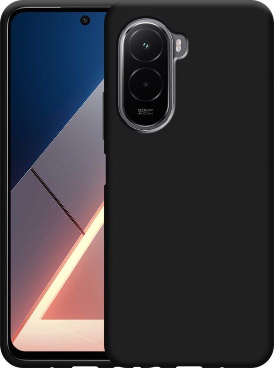Just in Case TPU Back Cover Zwart Poco M7
