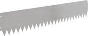 vidaXL Gazonrand 10 st 103 x 20 cm staal zilver