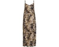 Kaffe Jurk Kathora Amber Singlet Dress 10510045 Leopard Print Zwart Dames Maat 34
