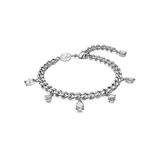 Swarovski Dextera Armband Metaal Zilverkleurig Met Steen Wit