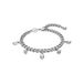 Swarovski Dextera Armband Metaal Zilverkleurig Met Steen Wit