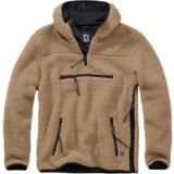 Brandit Teddyfleece Worker Pullover Jas M Beige
