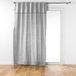 DOUCEUR D'INTERIEUR Gordijn met lint MISTRALINE, gerecycled katoen, 140 x 240 cm, grijs