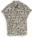Tom Tailor Losvallende blouse met linnen - Maat 34 - sand stone beige abstract dot