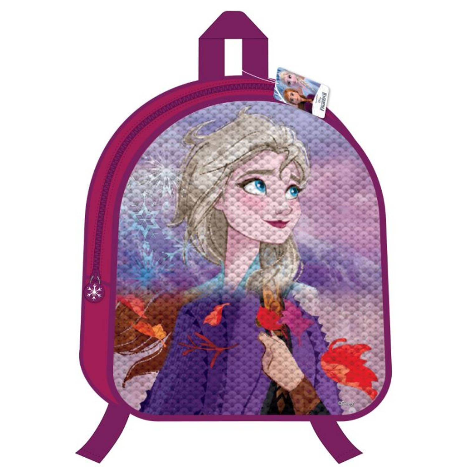 Disney rugzak frozen ii 8,5 liter polyester rood