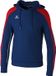 Erima Evo Star Sweatshirt à Capuche Enfants - Marine / Rouge | Taille : 140