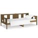 vidaXL Slaapbank massief grenenhout honingbruin 90x190 cm