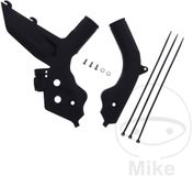 POLISPORT 8472900001 - Skid plate set gemaakt van duurzaam, slagvast kunststof compatibel met motorfietsen KTM in kleur zwart