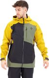 Black Diamond Recon Stretch Ski Shell Jas Groen, Geel, Zwart XL Man