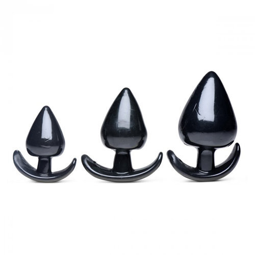 Master Series Triple Spades Driedelige Buttplug Set