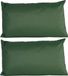 Anna's Collection 6x Sierkussens Donkergroen 30x50cm - Binnen & Buiten - Polyester