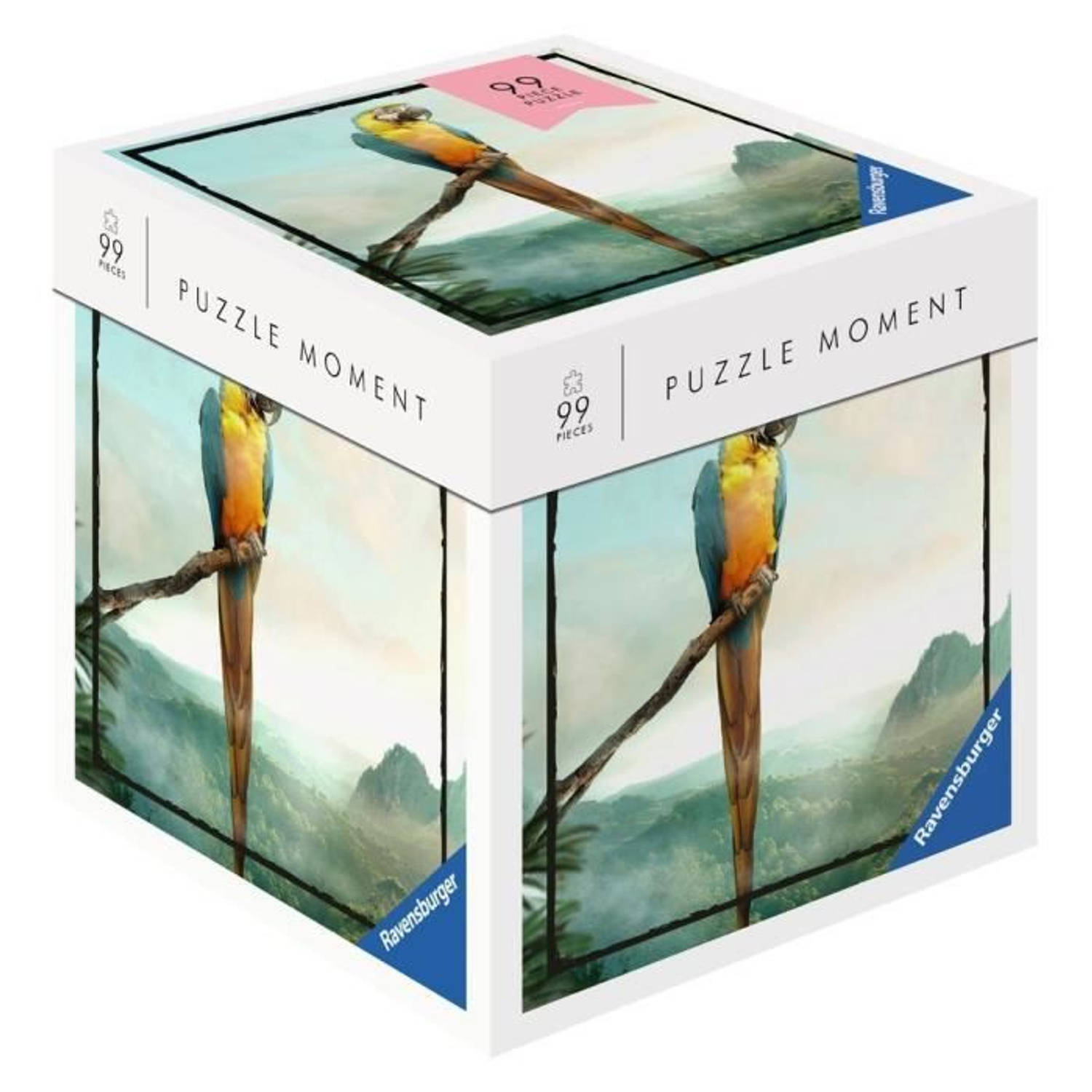 Ravensburger Moment Puzzle 99 stukjes - Papegaai