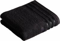 Vossen Handdoek Cult de Luxe - Zwart 60x110