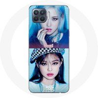 Blackpink K-pop Groep Jennie en Rosé Lovesick meisjes poster het album Maniacase Hoesje voor Oppo A93