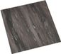 vidaXL Plancher auto-adhésives Gris foncé PVC 30,5 x 30,5 cm (20 pièces)