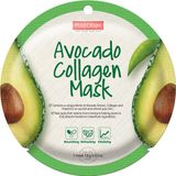 PUREDERM Avocado Collagen Mask maseczka w płacie Awokado 18g