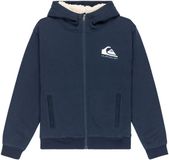 Quiksilver Eqbft03947 Sweatshirt Met Rits Blauw 12 Years Jongens
