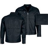 AC/DC Kunstlederen jas - EMP Signature Collection - M tot 3XL - voor Mannen - zwart