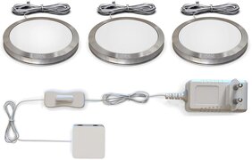 B.K.Licht - Keukenverlichting - LED onderbouwverlichting - warm wit licht - kastverlichting - keuken verlichting - set van 3