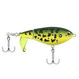 Berkley Choppo Topwater Visaas - Makkelijk te gebruiken Prop Bait voor Bass en Roofvissen, Creëert Maximale Oppervlakteverstoring en Lawaai - 7.5cm / MF Frog