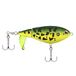 Berkley Choppo Topwater Visaas - Makkelijk te gebruiken Prop Bait voor Bass en Roofvissen, Creëert Maximale Oppervlakteverstoring en Lawaai - 7.5cm / MF Frog